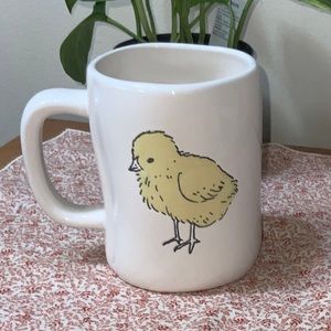 Rae Dunn CUTE CHICK Double Sided Mug